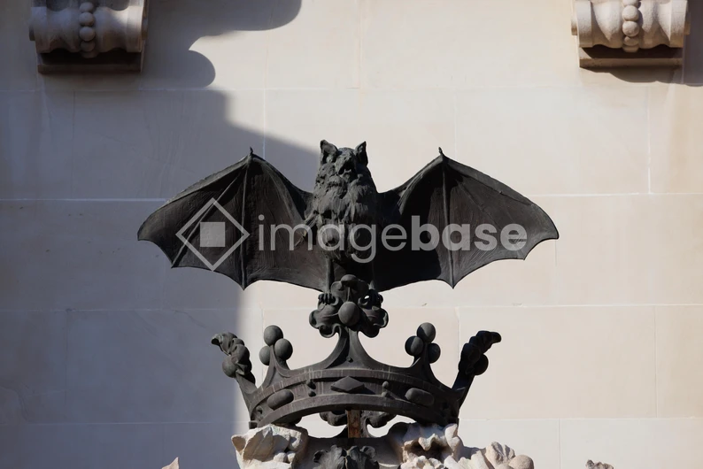 Gothic Bat Sculpture