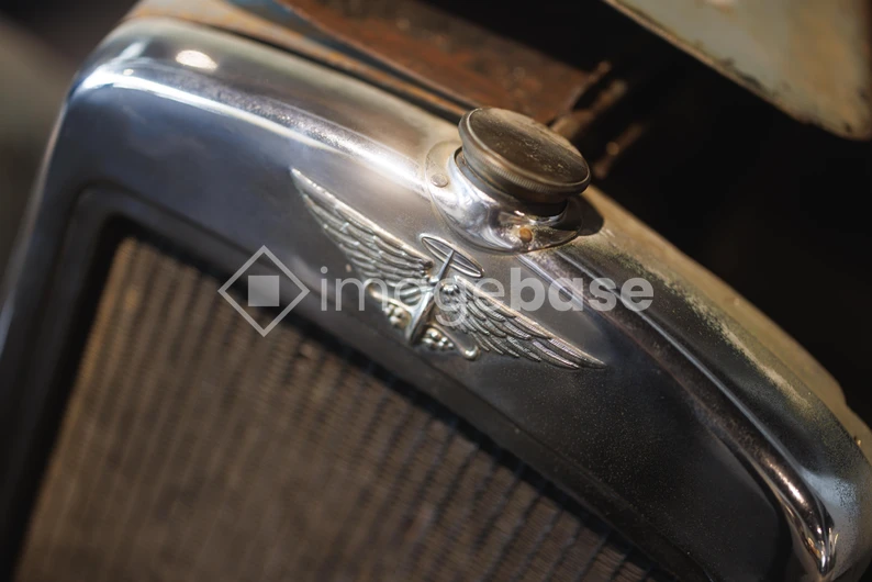 Vintage Car Radiator Emblem