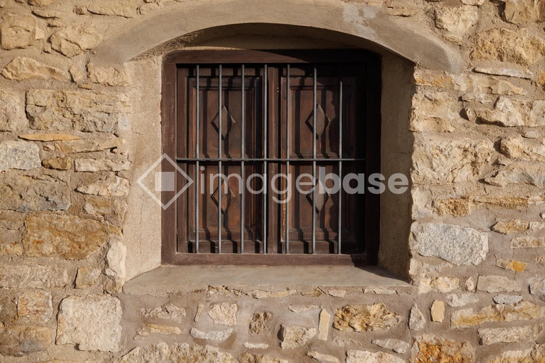 Rustic Stone Window