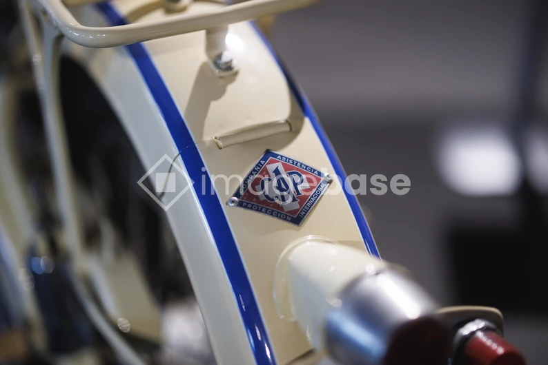 Vintage Motorcycle Detail
