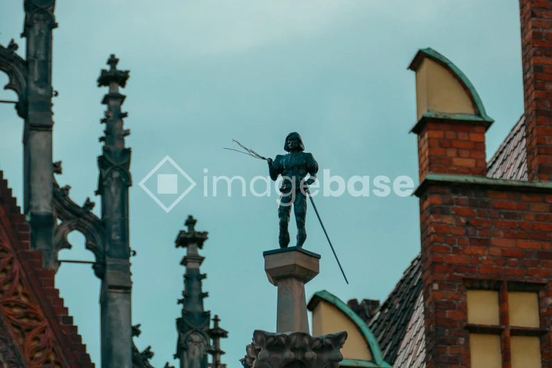 Gothic Architecture Statue