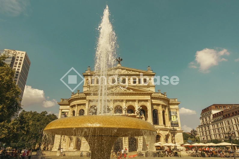 Historic Fountain with Opera House