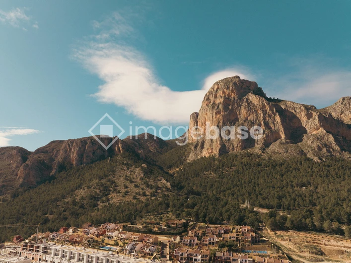 Mountain View in Serene Landscape