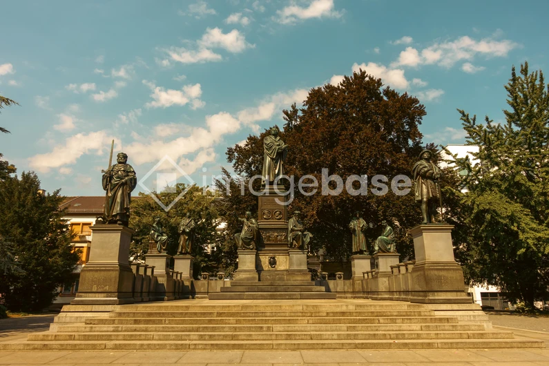 Historic Monument in a Park