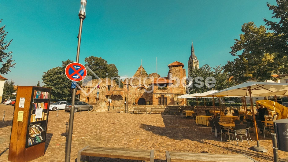 Historic Square with Rustic Charm