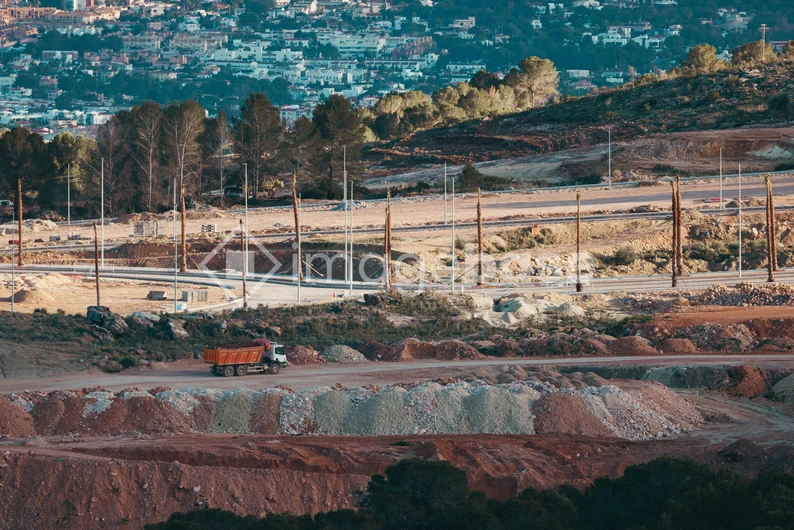Scenic Construction Landscape
