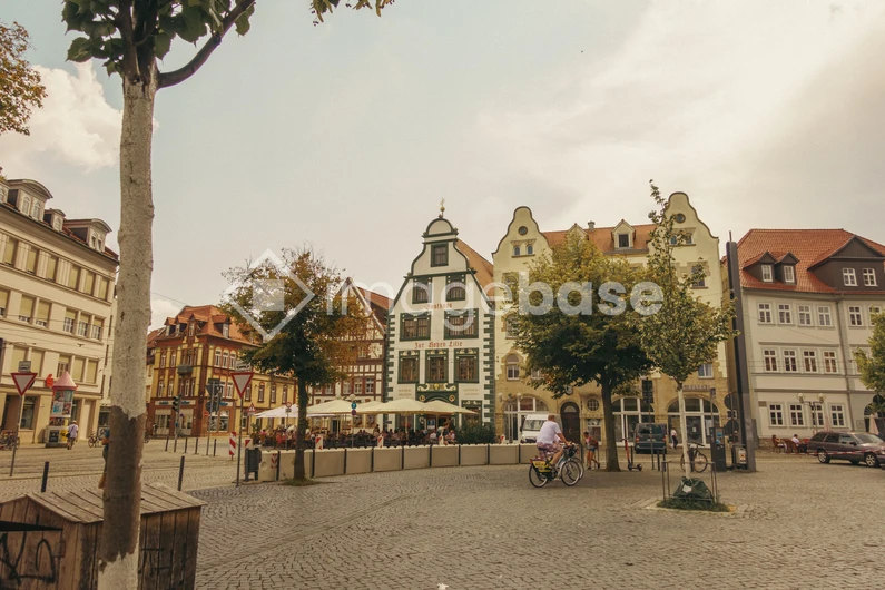 Historic European Town Square