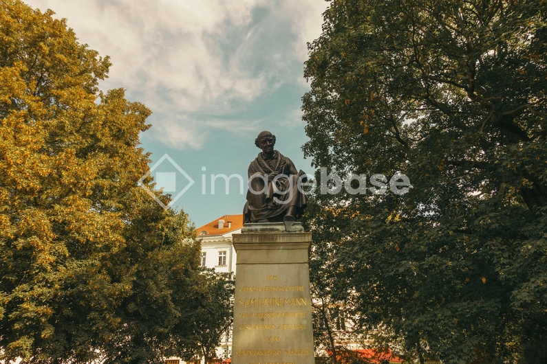 Statue in a Park