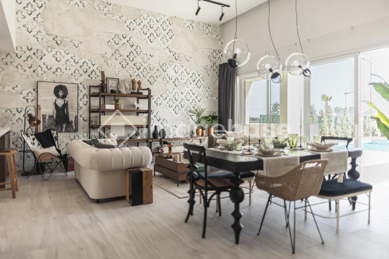 Modern Living and Dining Space