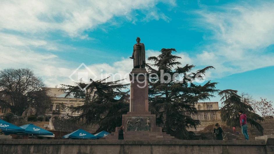 Historic Monument in a Park