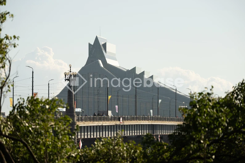 Modern Architecture Against a Natural Backdrop