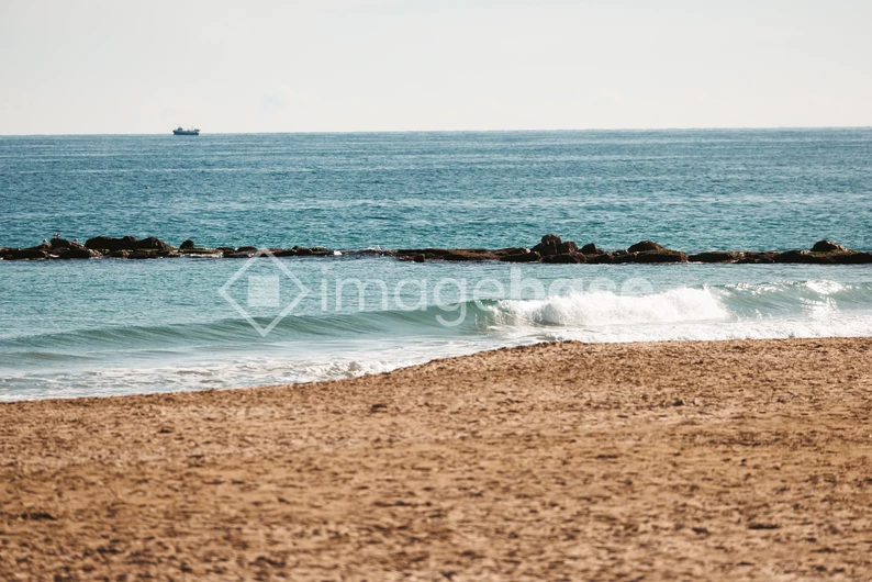 Serene Beach Waves