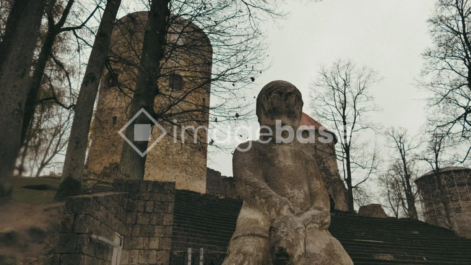 Historic Fortress Scene