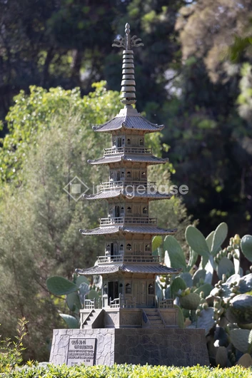 Serene Pagoda in Nature