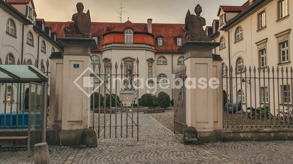 Historical Building Entrance