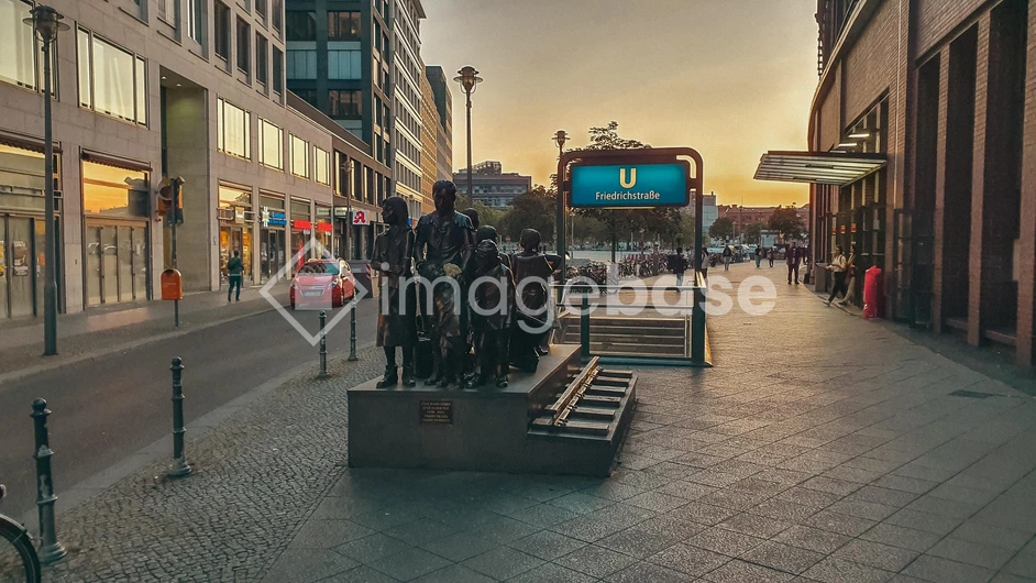 Urban Evening Scene