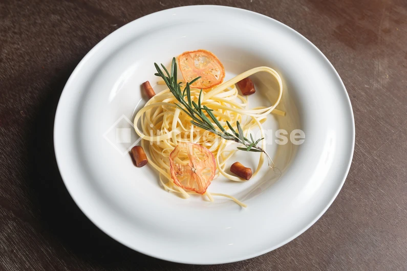 Gourmet Spaghetti Dish