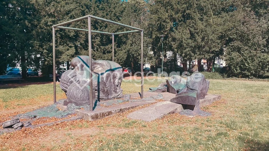 Outdoor Sculpture in Park