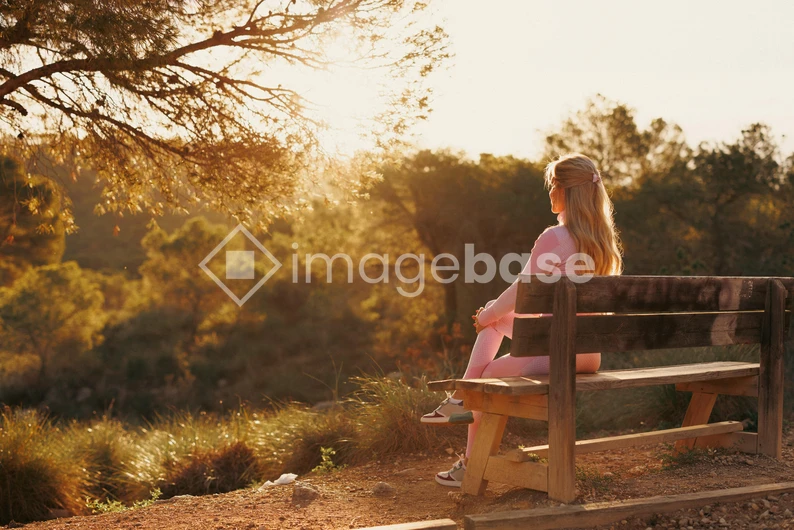 Serene Sunset in Nature