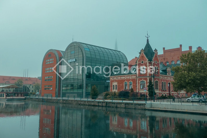 Historic and Modern Architecture by the Canal