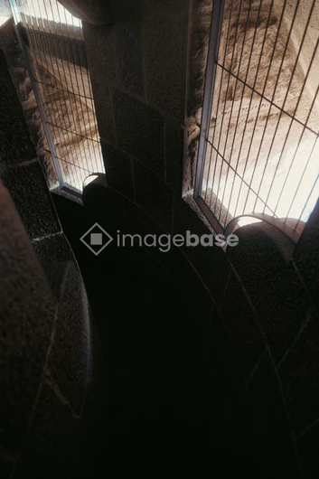Stone Spiral Stairway