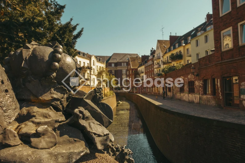 Historic Canal Scene