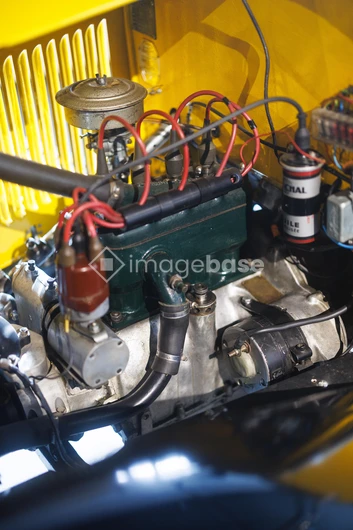 Vintage Car Engine