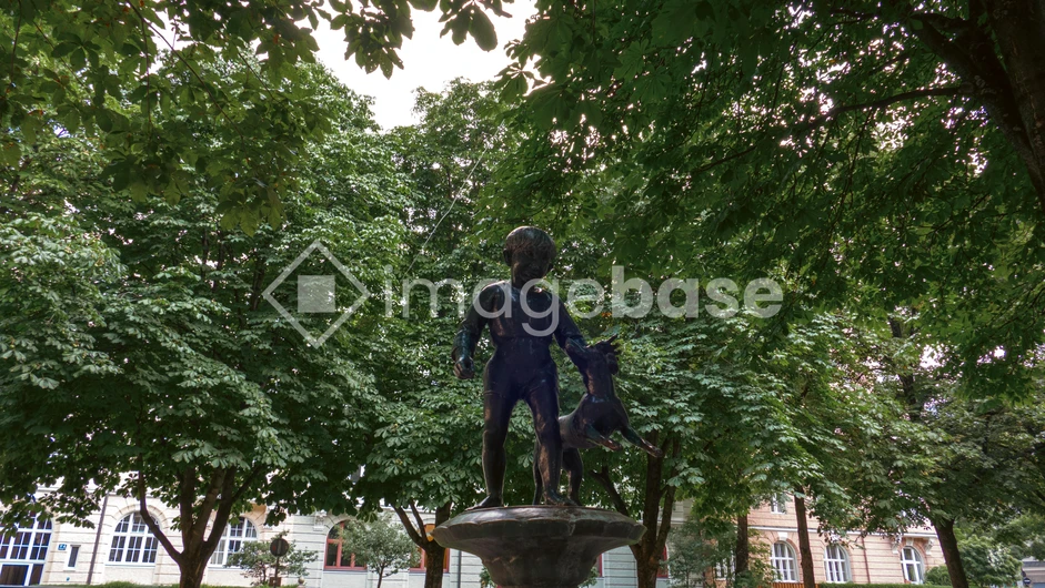 Statue in a Park