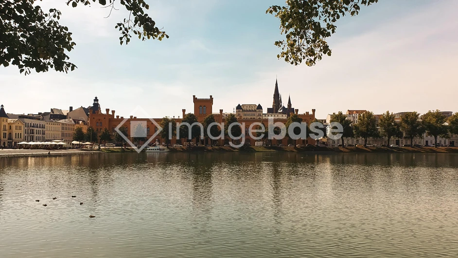 Scenic Riverside Castle View