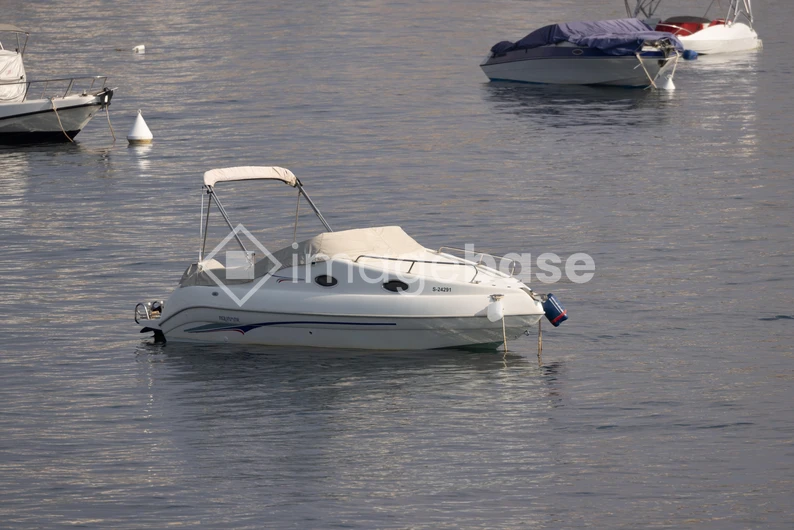 Serene Boat on Calm Waters