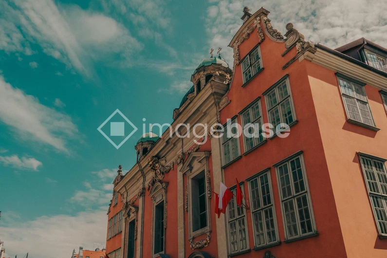 Historic Building Under Blue Sky
