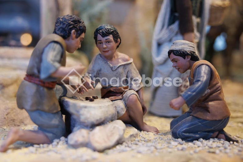 Miniature Figurine Scene