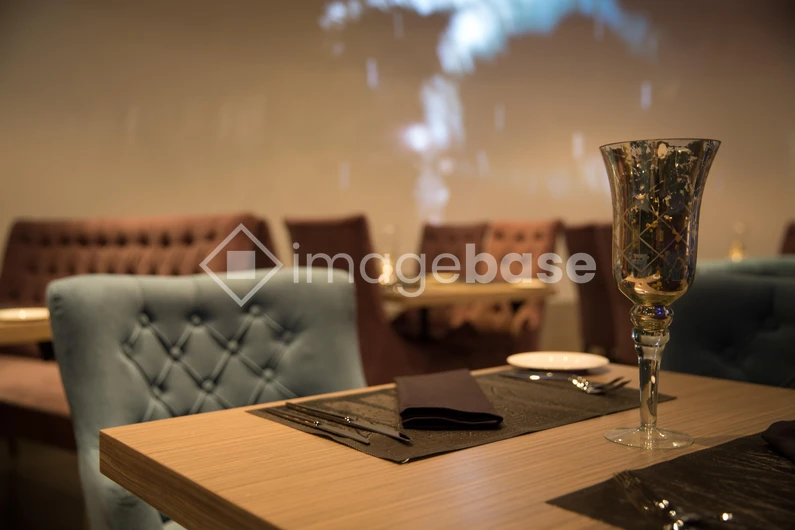 Elegantly Set Dining Area