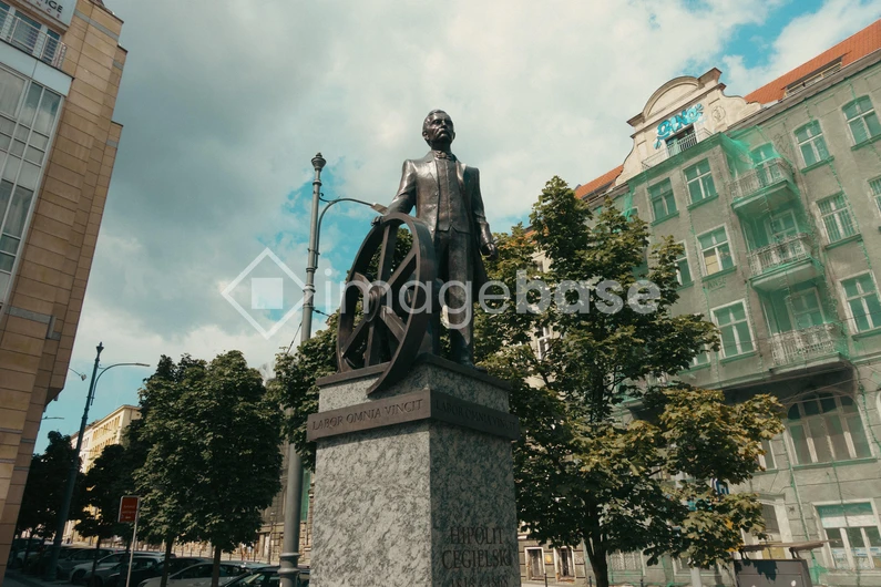 Historic Monument in Urban Setting