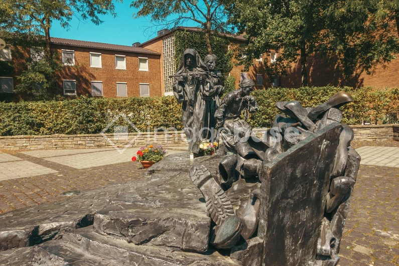 Historic Monument in Urban Setting