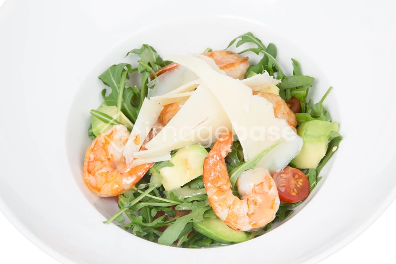 Shrimp Arugula Salad