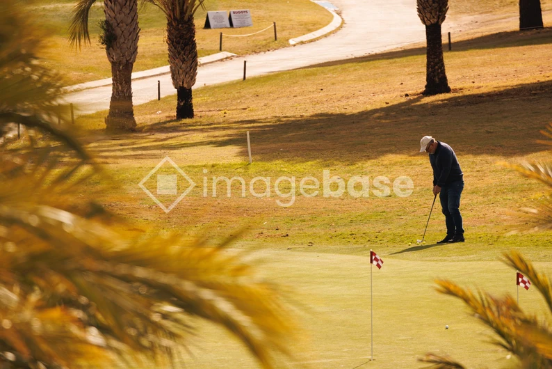 Serene Golfing Afternoon