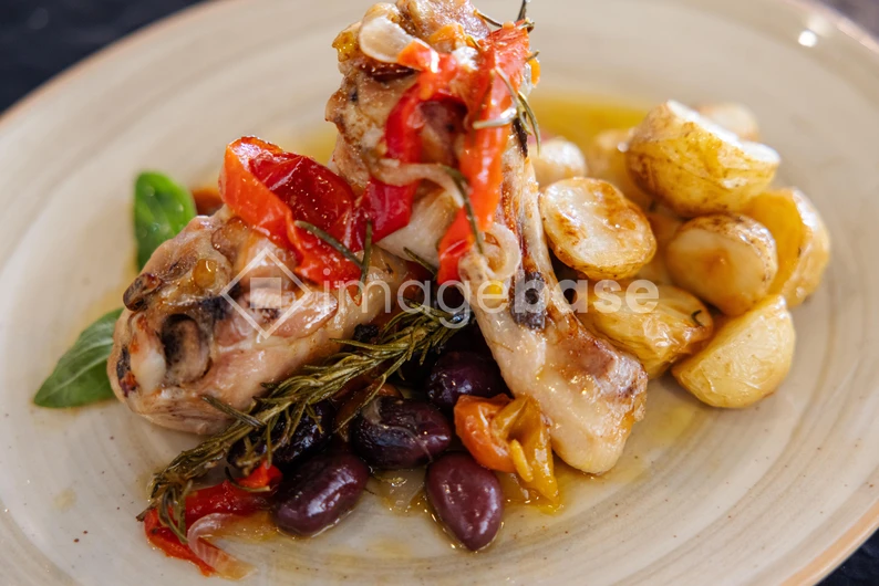 Delicious Roast Chicken with Vegetables