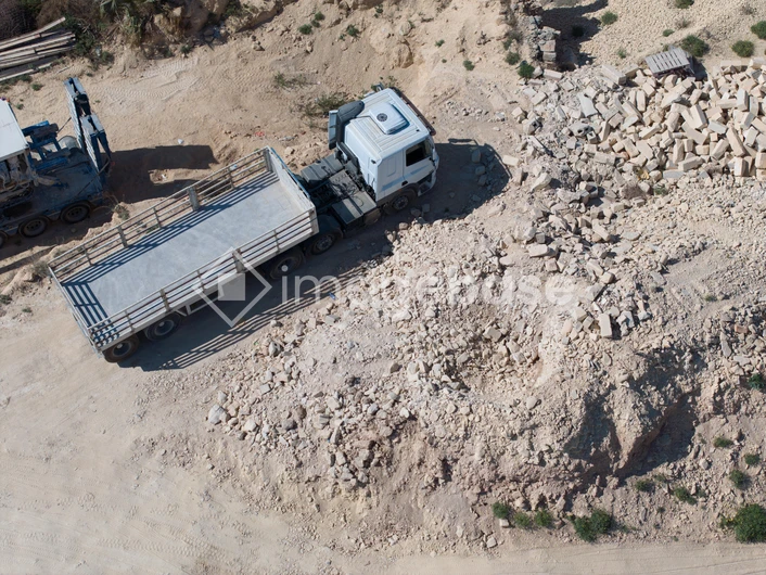 Construction Site with Truck