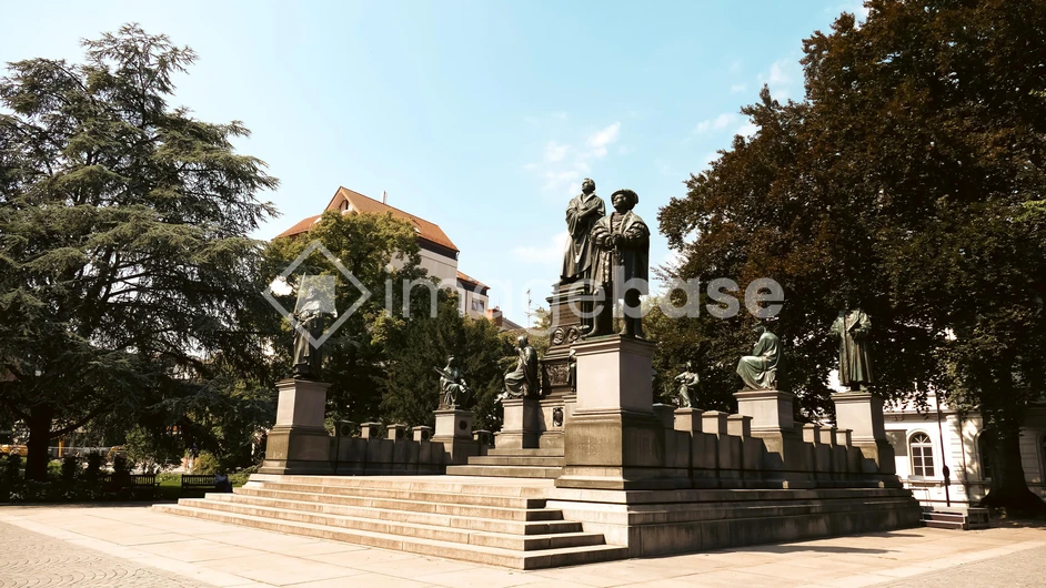 Historic Monument in a Park Setting