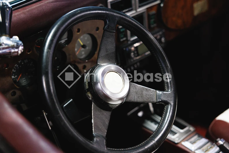 Vintage Car Dashboard