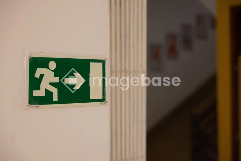 Emergency Exit Sign