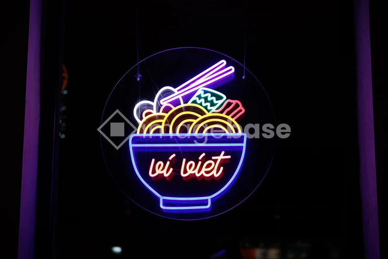 Neon Noodle Sign