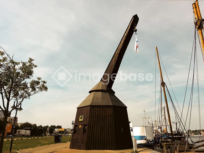 Historic Waterfront Crane