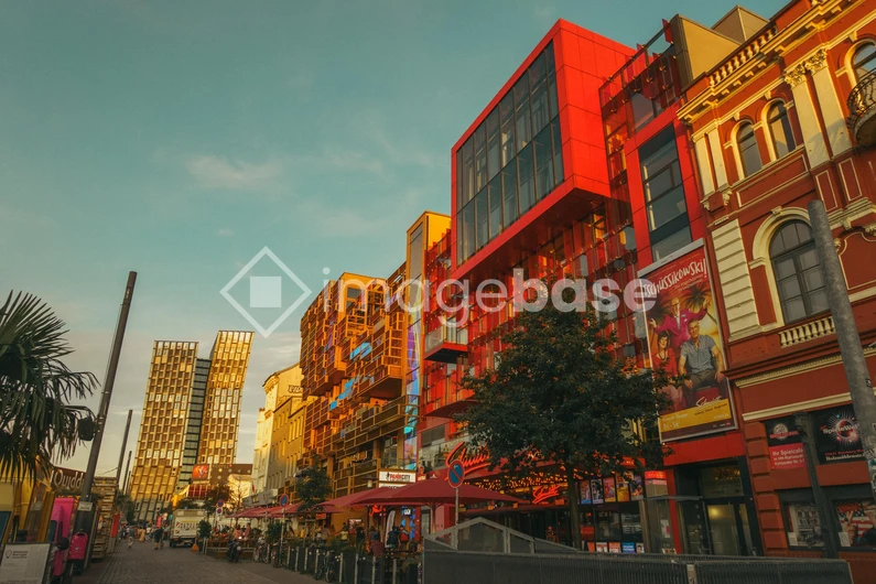 Colorful Urban Street