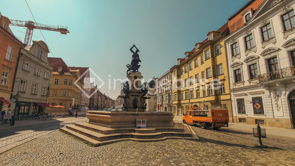Historic European Square