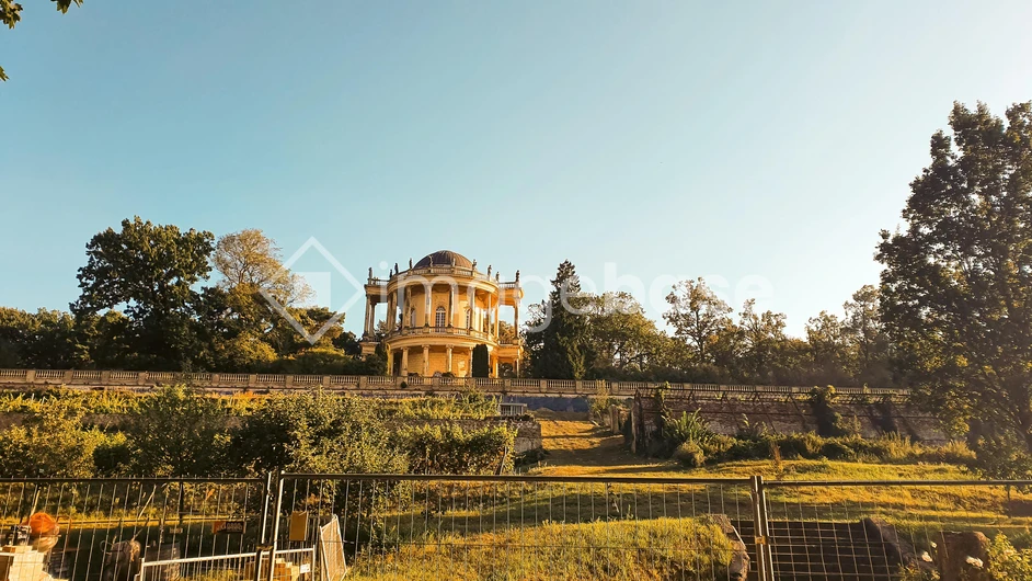 Historic Pavilion in Lush Gardens