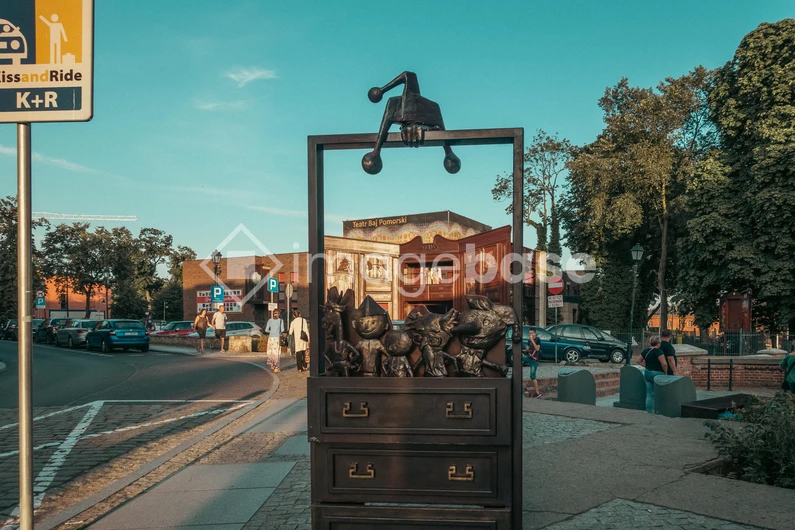 Street Art Installation in the City