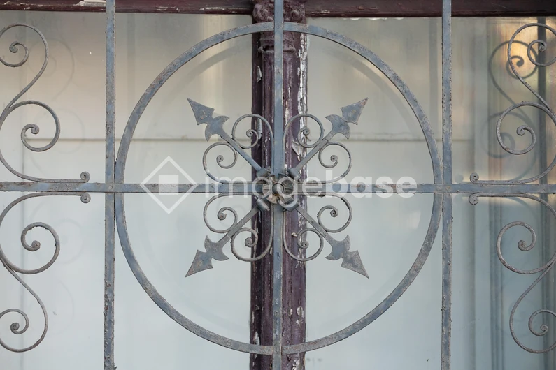 Ornate Metal Grille