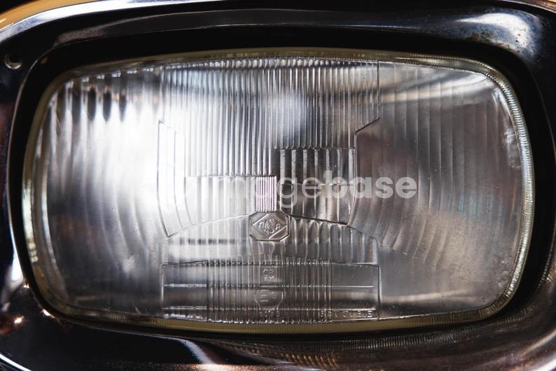 Close-up of a Car Headlight